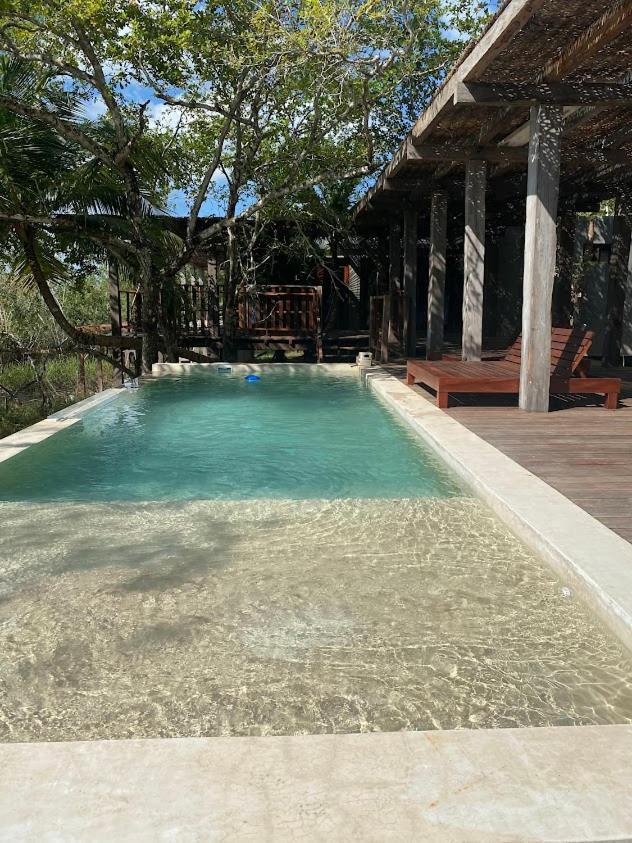 Bed and Breakfast Casa Vive Bacalar Exterior foto